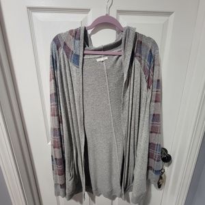 Plus size Maurices Duster size 4 plaid
